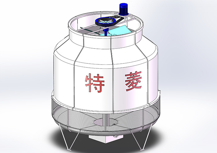 逆流冷卻塔|圓形冷卻塔|開式冷卻塔